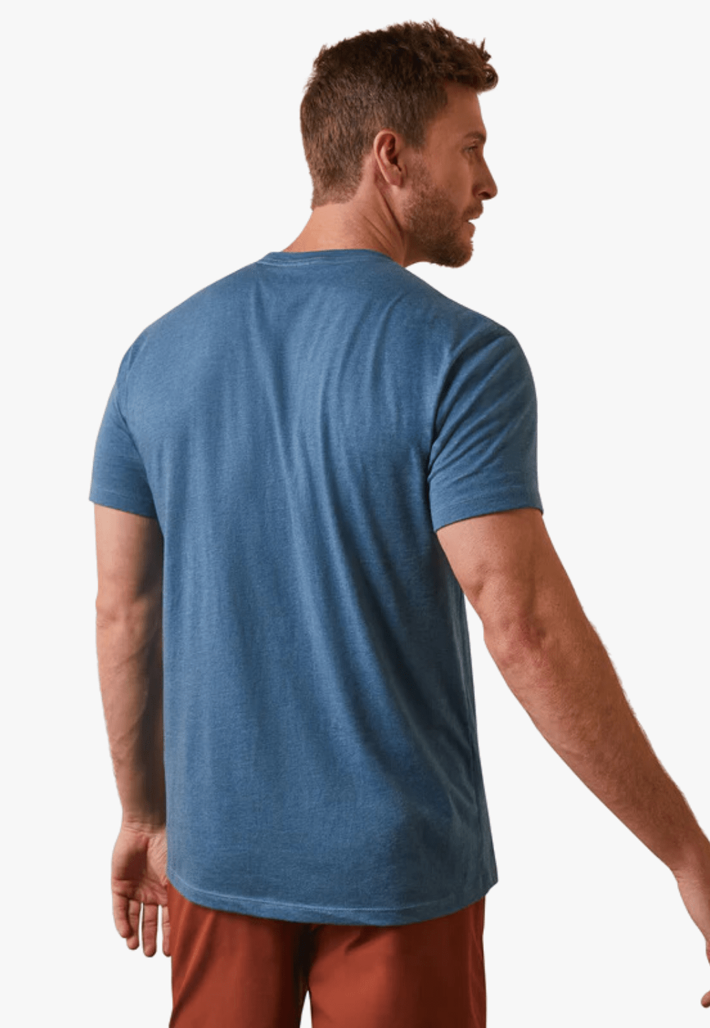 Ariat CLOTHING-MensT-Shirts Ariat Mens Steel Bar Logo T-Shirt
