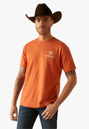 Ariat CLOTHING-MensT-Shirts Ariat Mens SW Box T-Shirt