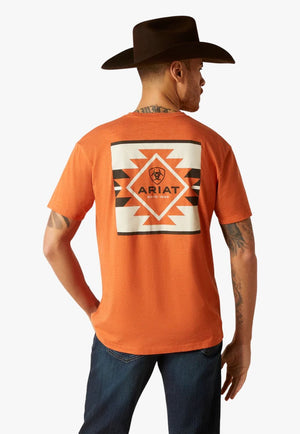 Ariat CLOTHING-MensT-Shirts Ariat Mens SW Box T-Shirt