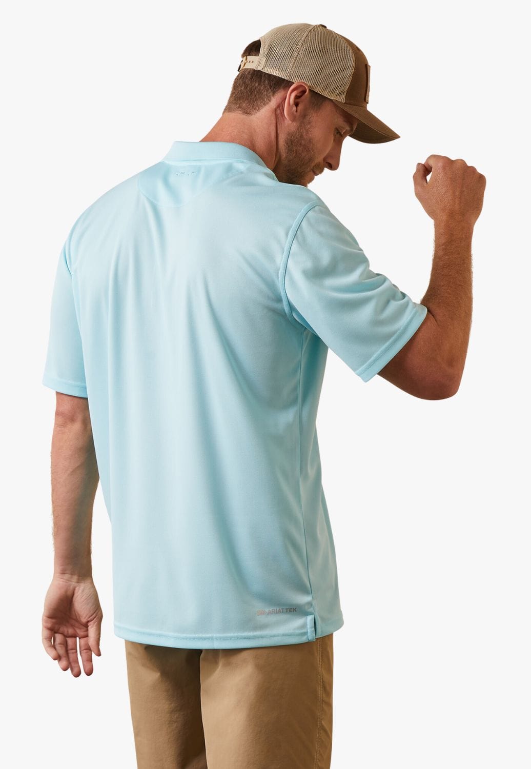 Ariat CLOTHING-MensPolos Ariat Mens Tek Polo