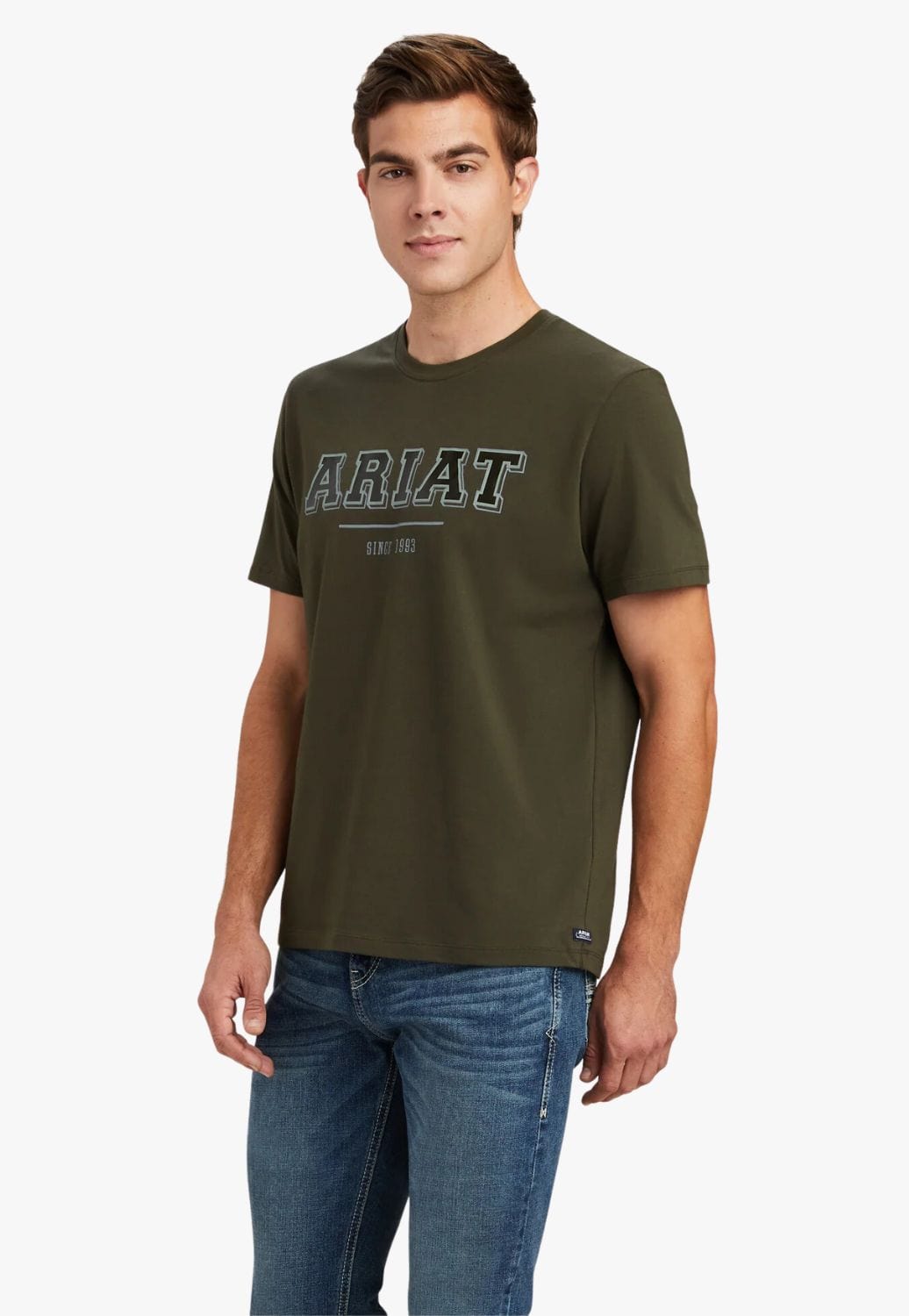 Ariat CLOTHING-MensT-Shirts Ariat Mens Varsity T-Shirt