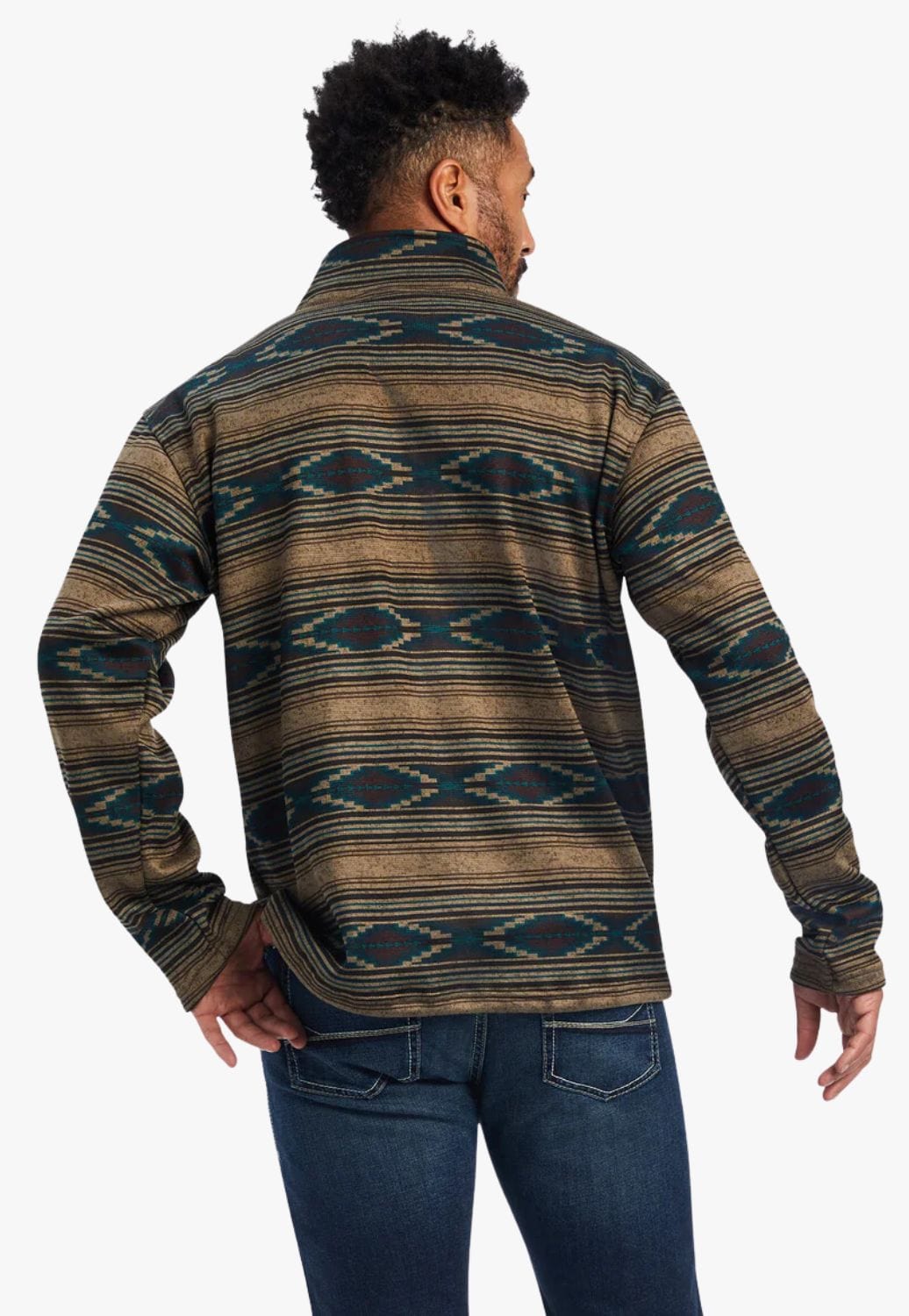 Ariat CLOTHING-Mens Pullovers Ariat Mens Wesley Serape Sweater