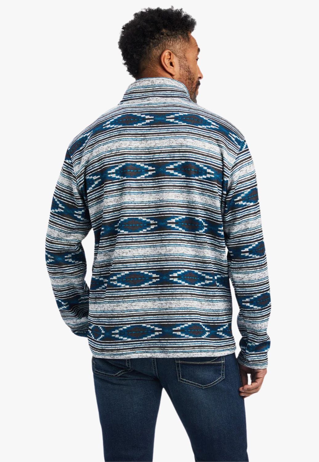 Ariat CLOTHING-Mens Pullovers Ariat Mens Wesley Serape Sweater