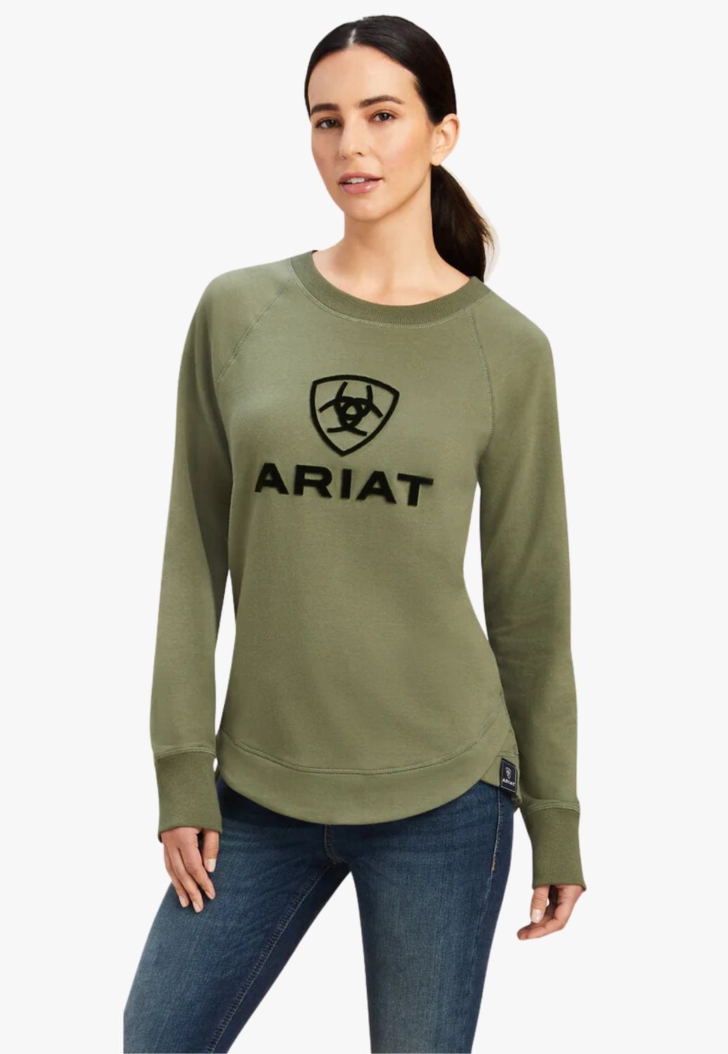 Ariat CLOTHING-Womens Pullovers Ariat Womens Benicia Pullover Crew