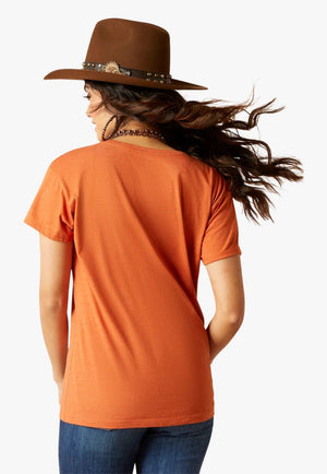Ariat CLOTHING-WomensT-Shirts Ariat Womens Bison Skull T-Shirt