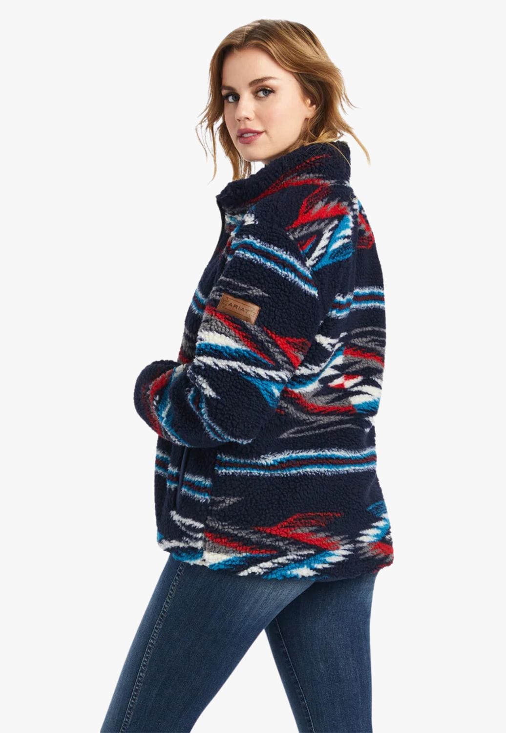 Ariat CLOTHING-Womens Jackets Ariat Womens Chimayo Fleece Jacket