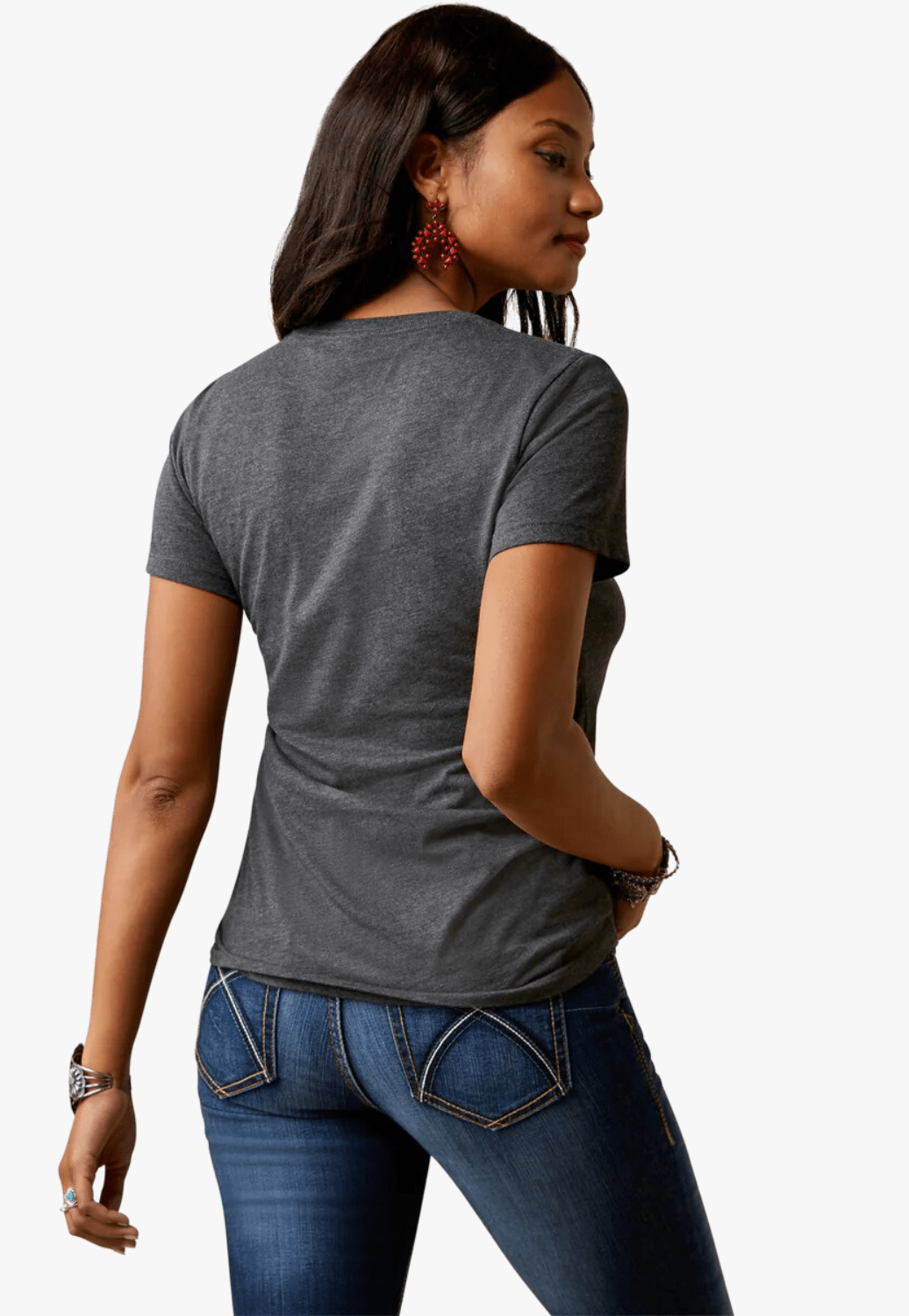 Ariat CLOTHING-WomensT-Shirts Ariat Womens Cow Girl T-Shirt