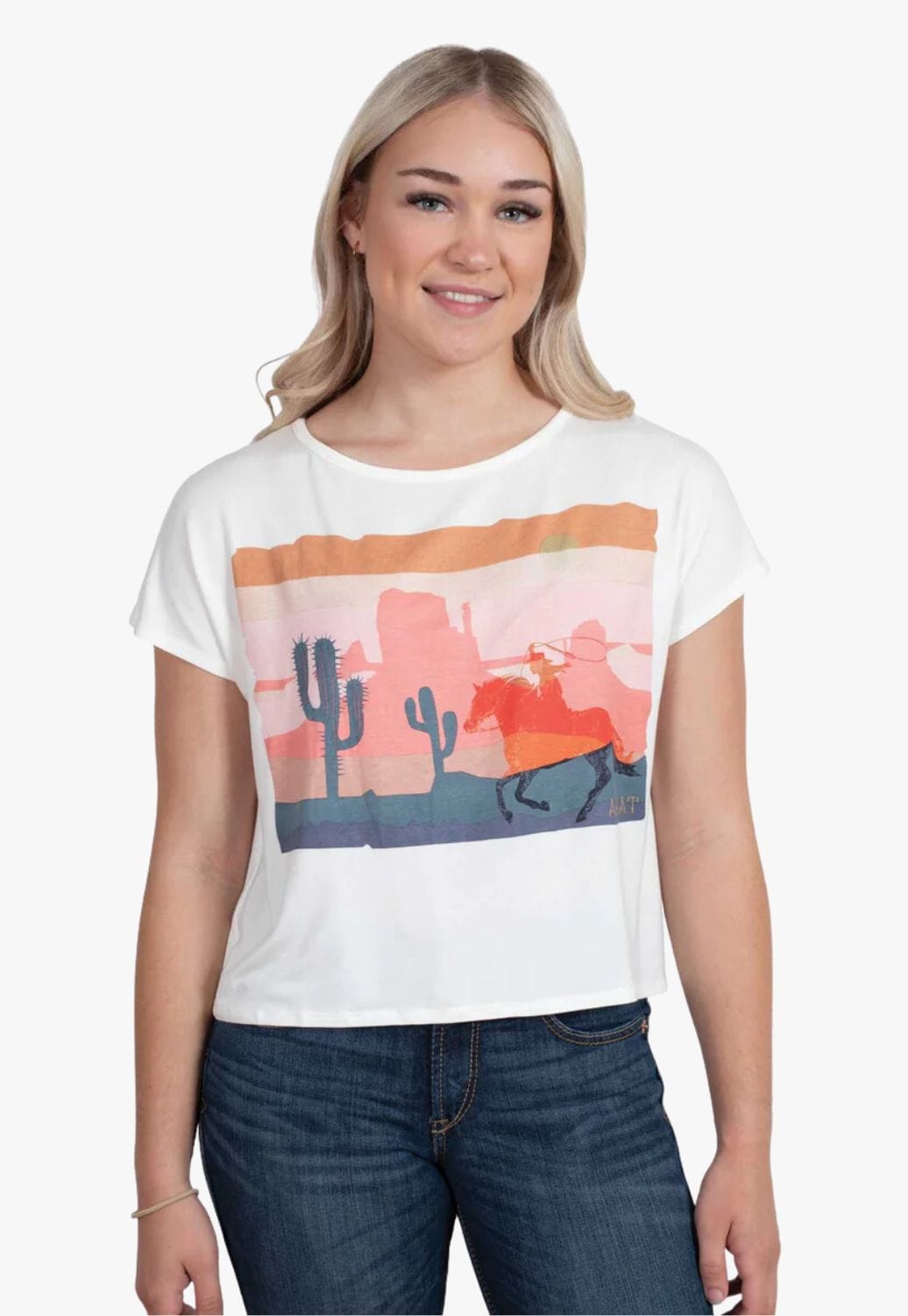 Ariat CLOTHING-WomensT-Shirts Ariat Womens Desert Ride T-Shirt