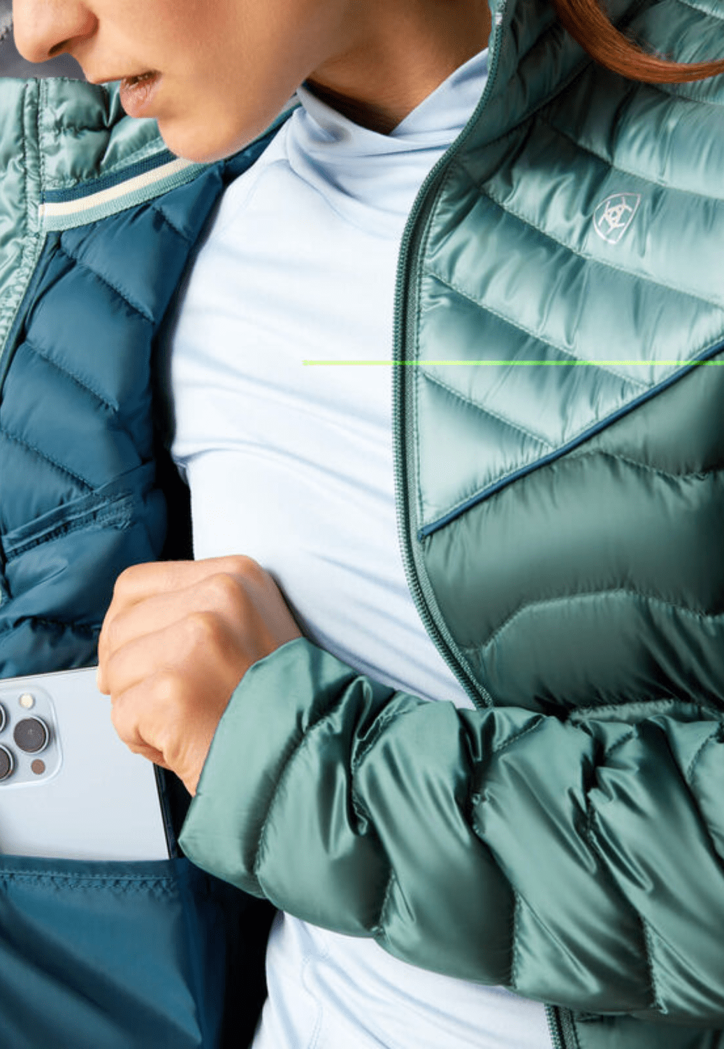 Ariat CLOTHING-Womens Jackets Ariat Womens Ideal Down Jacket