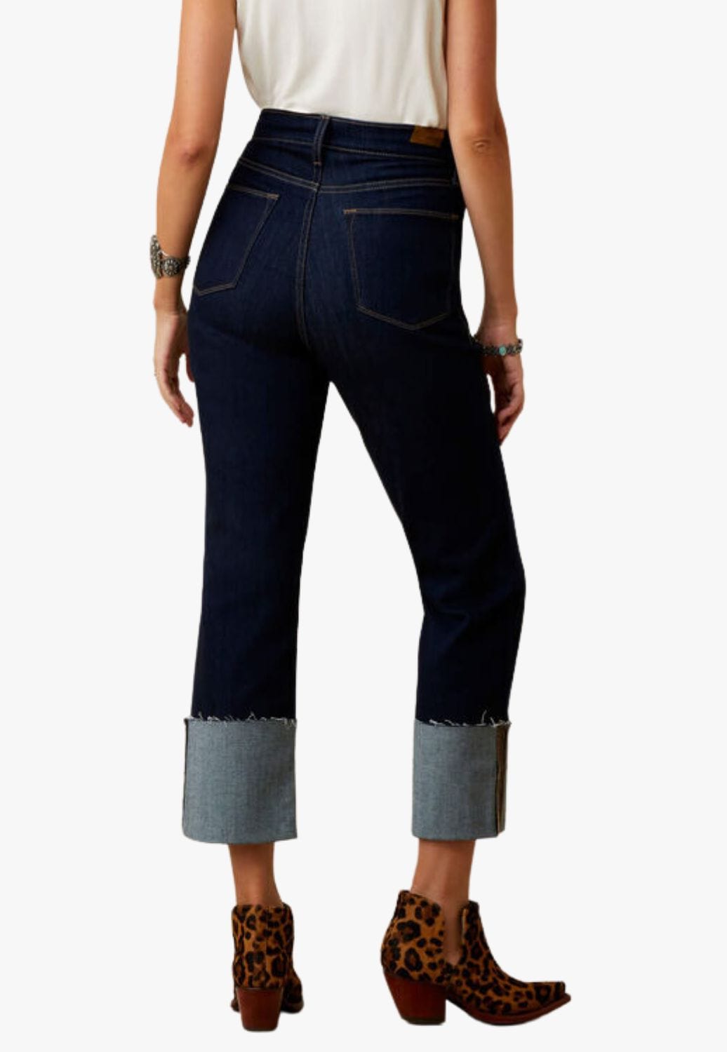 Ariat CLOTHING-Womens Jeans Ariat Womens Jazmine Ultra High Rise Straight Leg Jean