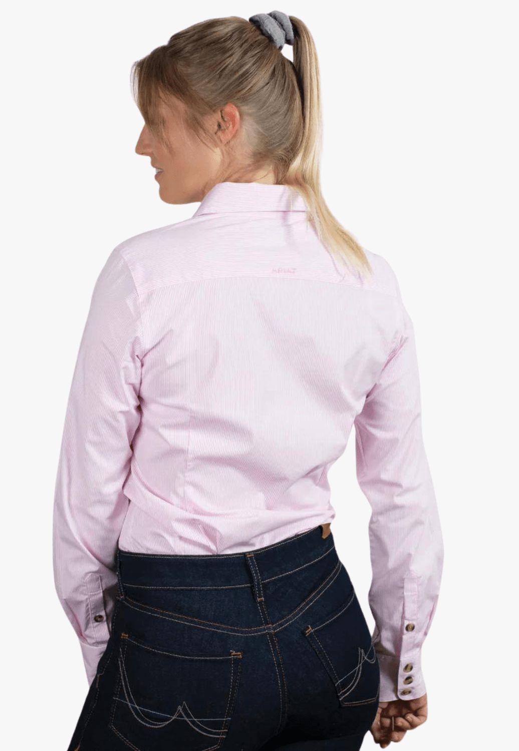 Ariat CLOTHING-Womens Long Sleeve Shirts Ariat Womens Kirby Stripe Long Sleeve Shirt