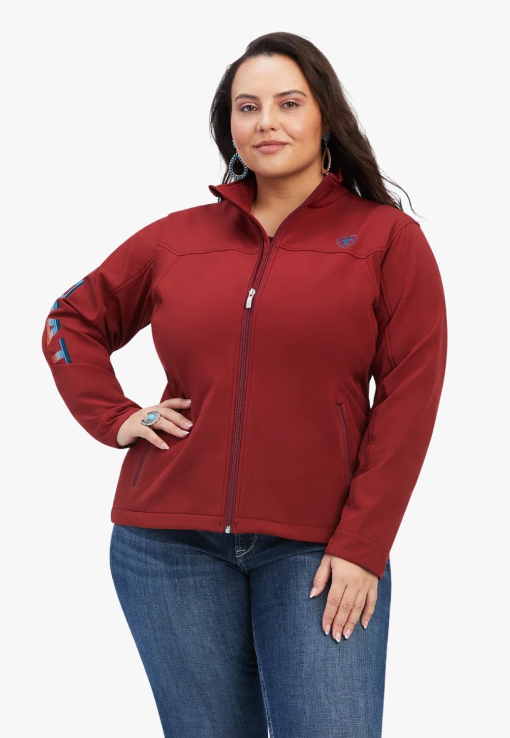 Ariat CLOTHING-Womens Jackets Ariat Womens New Team Softshell Jacket