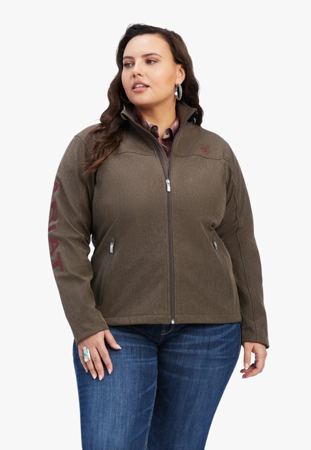 Ariat CLOTHING-Womens Jackets Ariat Womens New Team Softshell Jacket