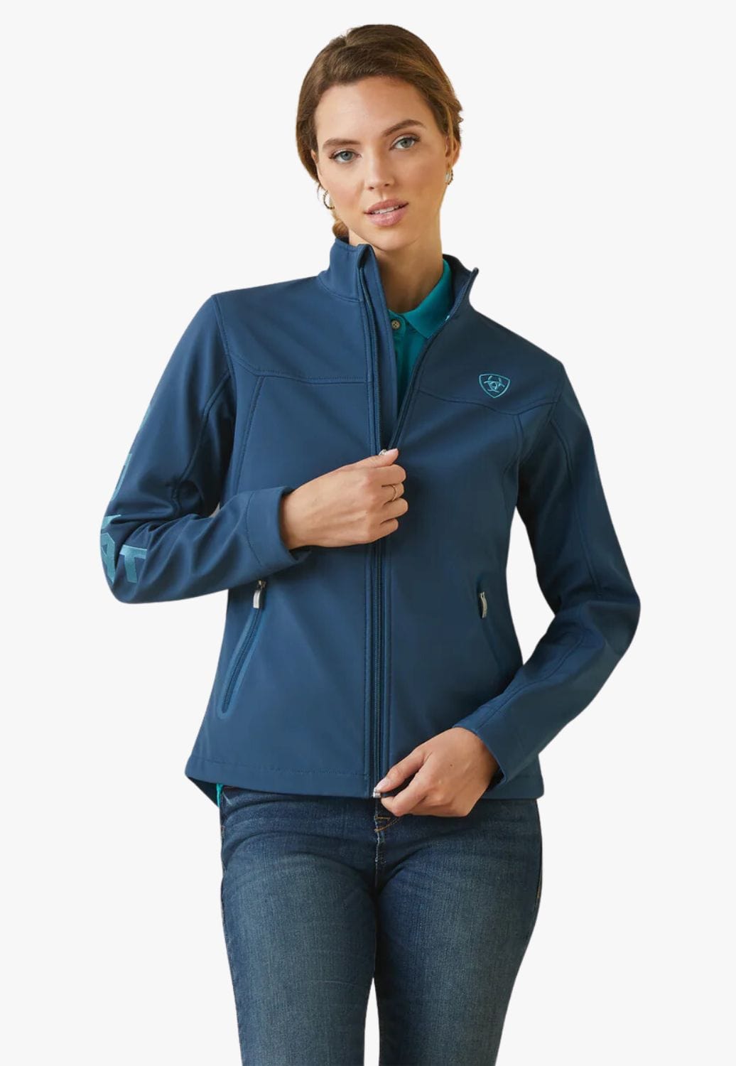 Ariat CLOTHING-Womens Jackets Ariat Womens New Team Softshell Jacket