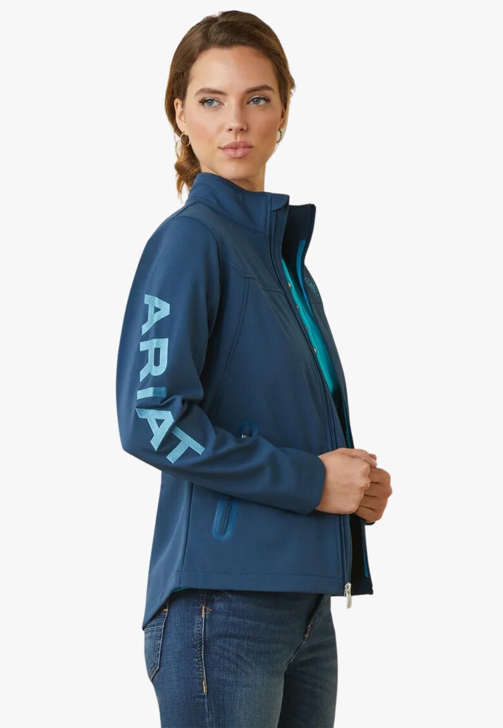 Ariat CLOTHING-Womens Jackets Ariat Womens New Team Softshell Jacket