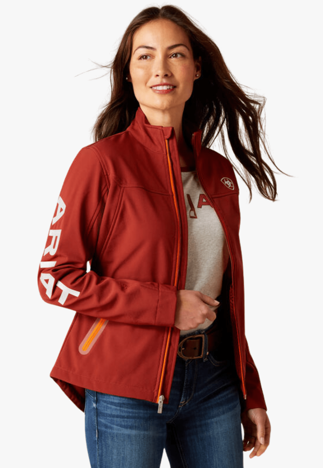 Ariat CLOTHING-Womens Jackets Ariat Womens New Team Softshell Jacket