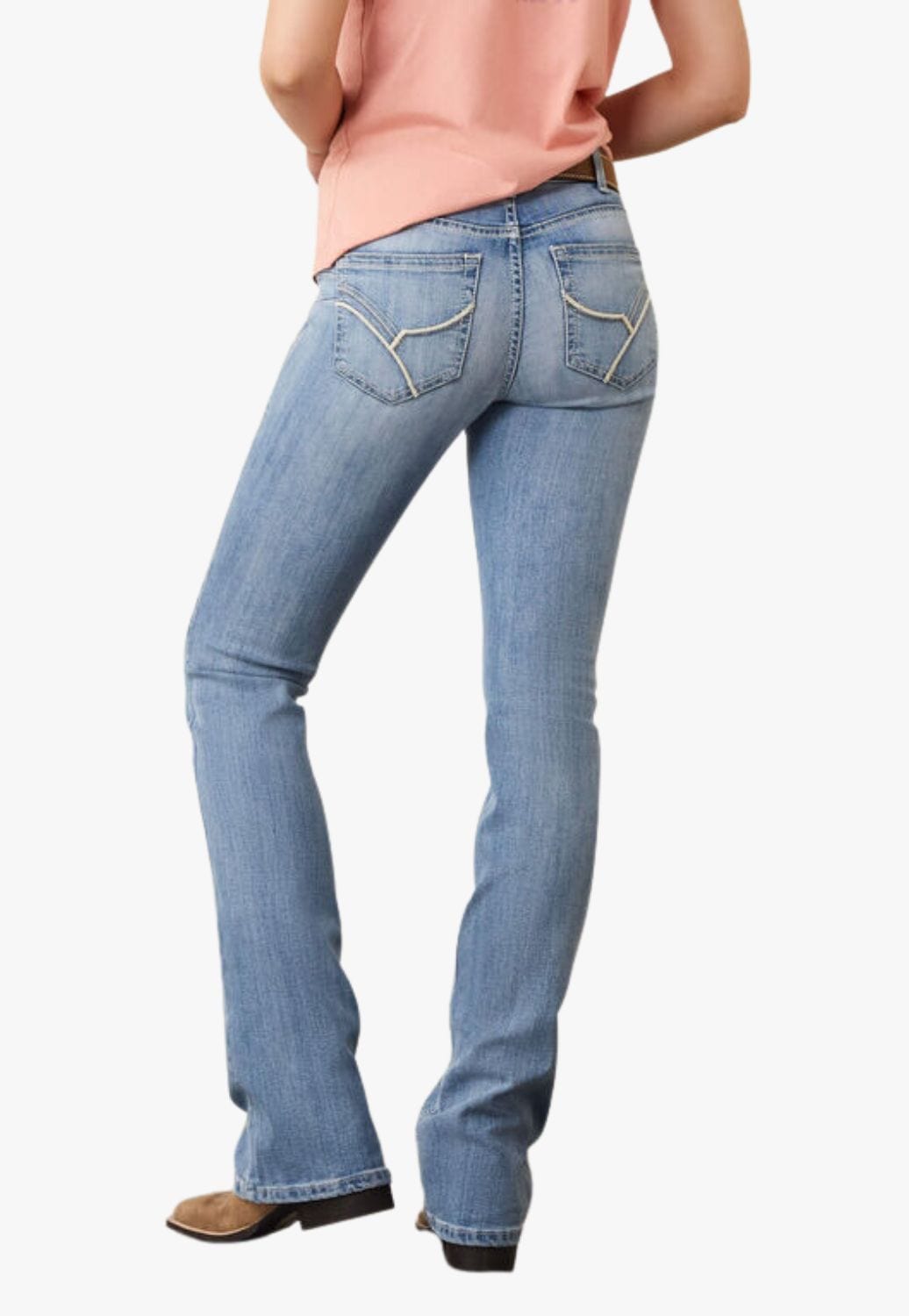 Ariat CLOTHING-Womens Jeans Ariat Womens REAL Brianna Perfect Rise Boot Cut Jean