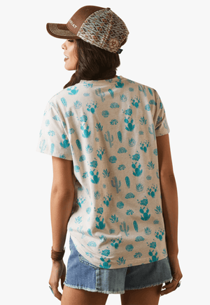 Ariat CLOTHING-WomensT-Shirts Ariat Womens REAL Cactus Garden T-Shirt