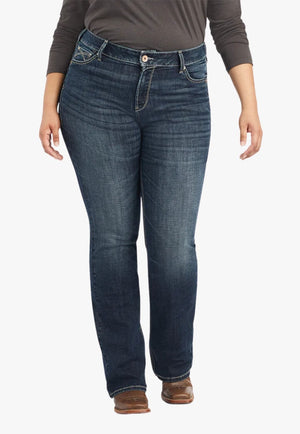 Ariat CLOTHING-Womens Jeans Ariat Womens REAL Estella Perfect Rise Boot Cut Jean