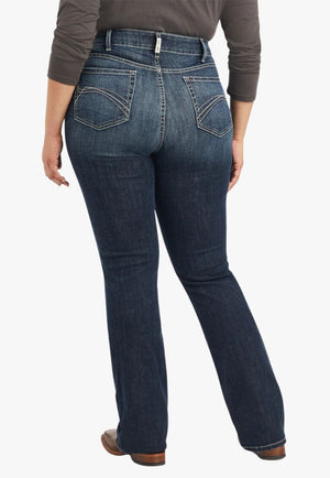 Ariat CLOTHING-Womens Jeans Ariat Womens REAL Estella Perfect Rise Boot Cut Jean