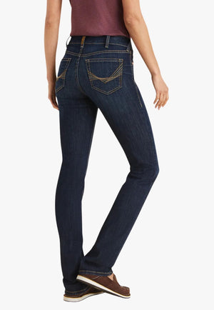 Ariat CLOTHING-Womens Jeans Ariat Womens REAL Greta Perfect Rise Straight Leg Jean