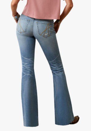 Ariat CLOTHING-Womens Jeans Ariat Womens REAL Hallie Flare Jean