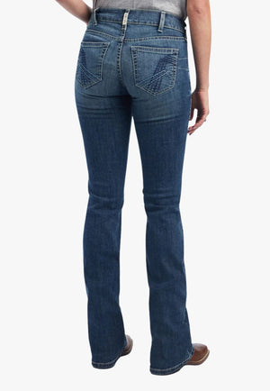 Ariat CLOTHING-Womens Jeans Ariat Womens REAL Maisie Mid Rise Boot Cut Jean