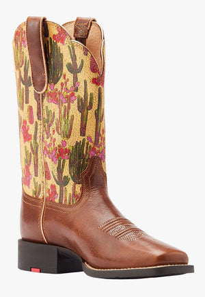 Ariat FOOTWEAR - Womens Western Boots Ariat Womens Round Up Wide Square Toe