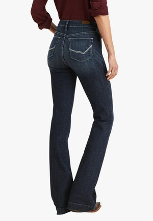 Ariat CLOTHING-Womens Jeans Ariat Womens Ryki High Rise Slim Trouser Jean