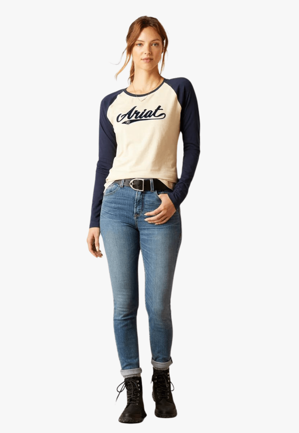 Ariat CLOTHING-WomensT-Shirts Ariat Womens Starter Long Sleeve T-Shirt