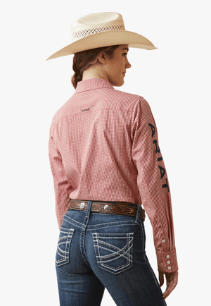 Ariat CLOTHING-Womens Long Sleeve Shirts Ariat Womens Wrinkle Resist Kirby Long Sleeve Shirt