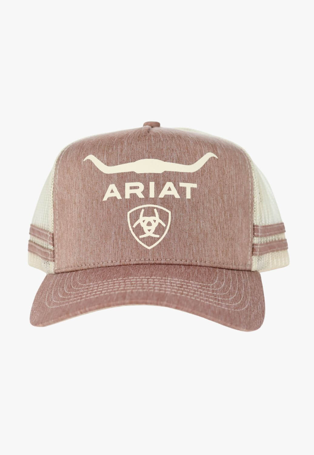 Ariat HATS - Caps Brown Heather Ariat Wild Bull Trucker Cap