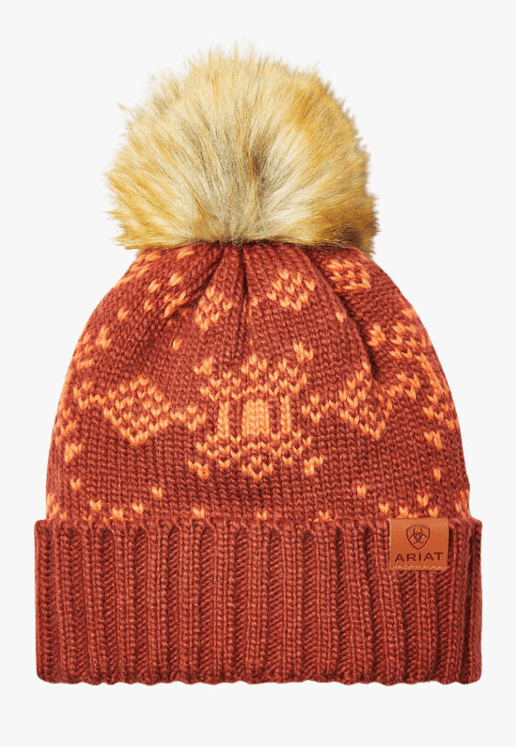 Ariat HATS - Beanies Fired/Burnt Brick Ariat Patrona Beanie