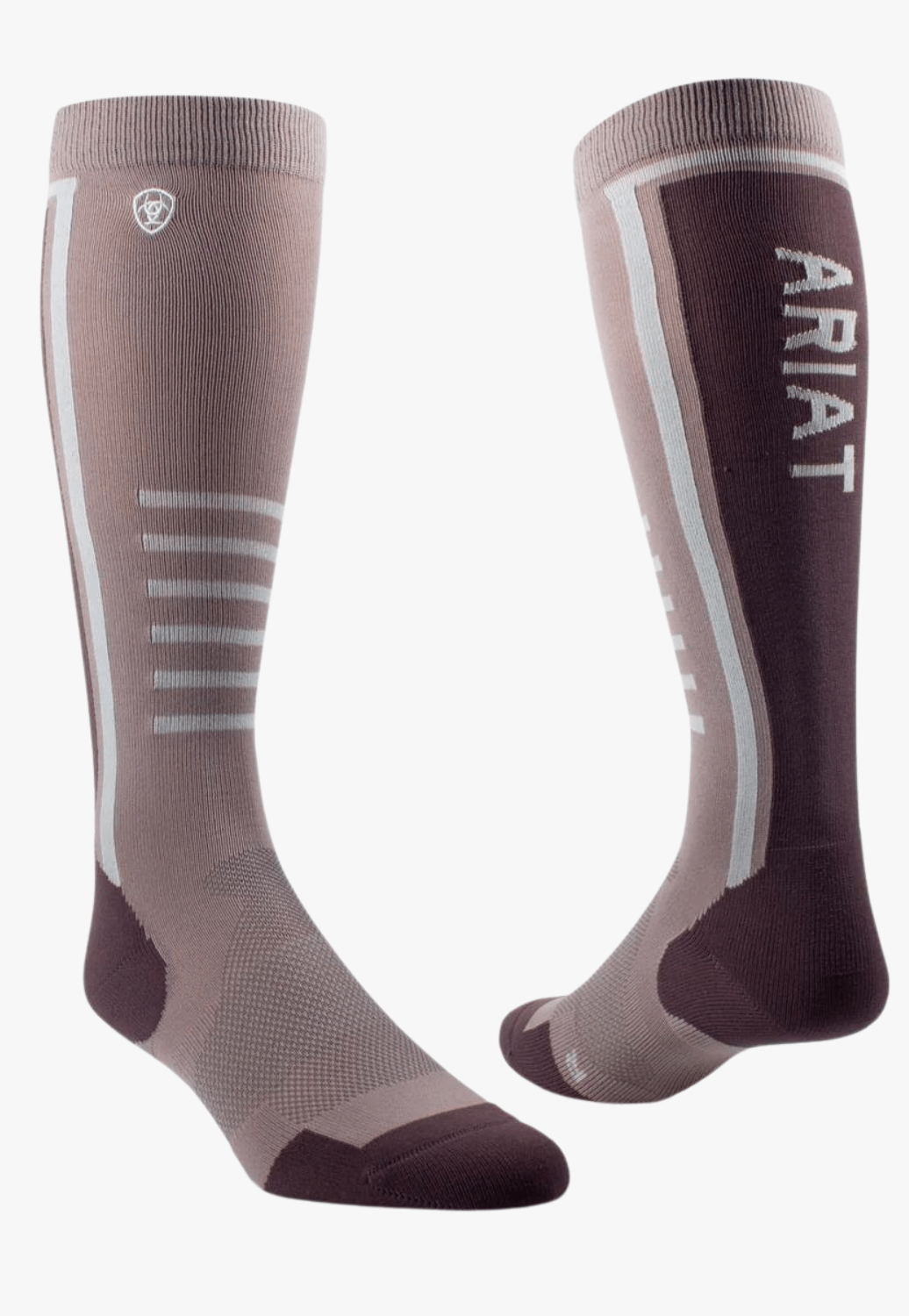 Ariat ACCESSORIES-Socks Purple Ariat Uni Ariattek Slimline Performance Socks