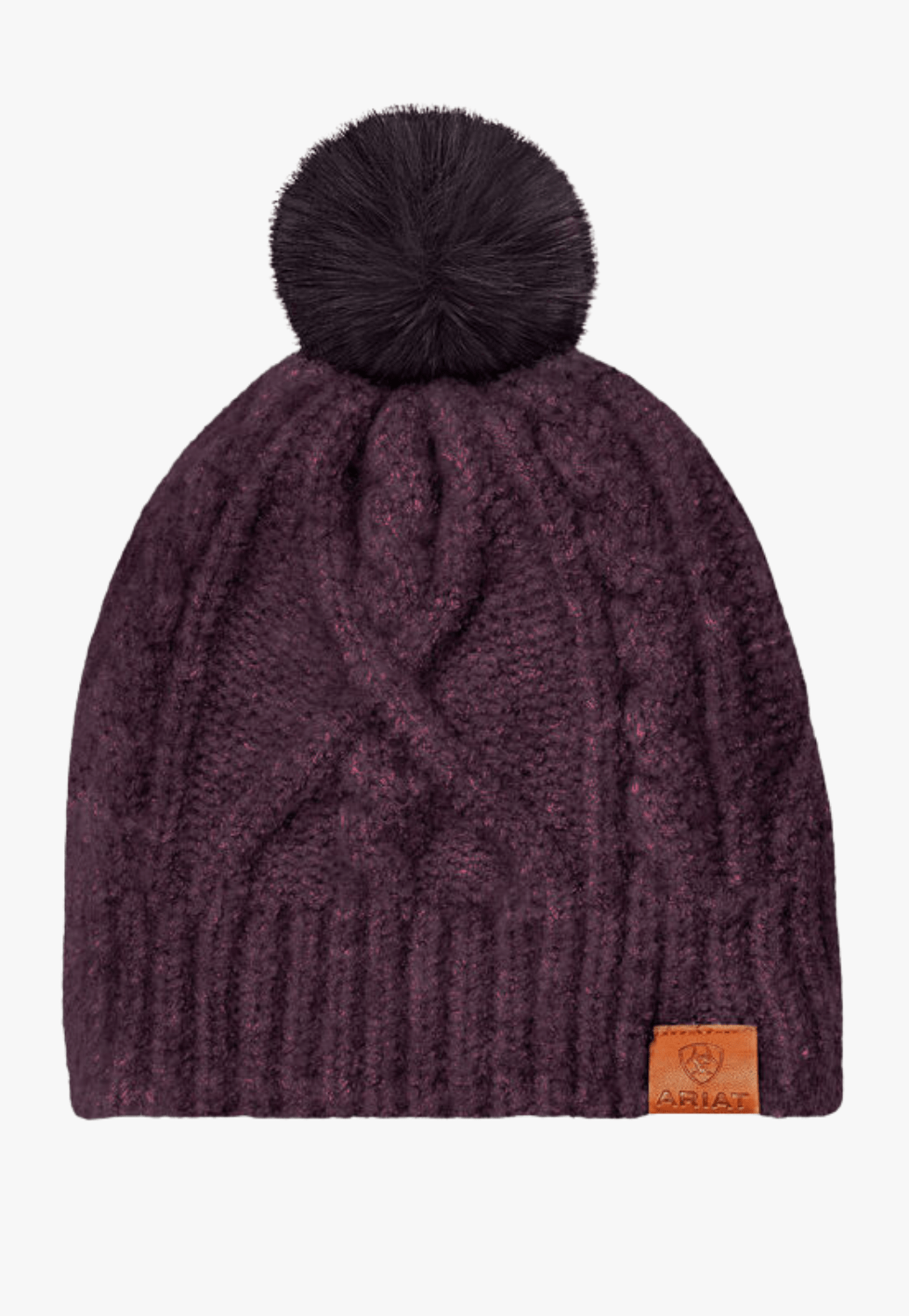 Ariat HATS - Beanies Purple Heather Ariat Entwine Beanie