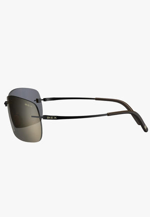 BEX ACCESSORIES-Sunglasses Black/Brown Bex Fynnland XL Sunglasses
