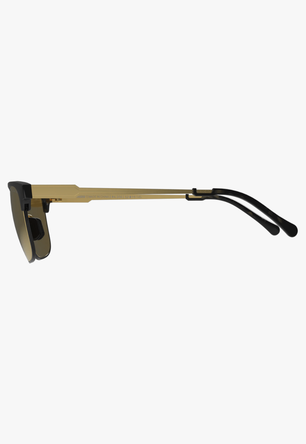 BEX ACCESSORIES-Sunglasses Black/Gold BEX Roger Sunglasses