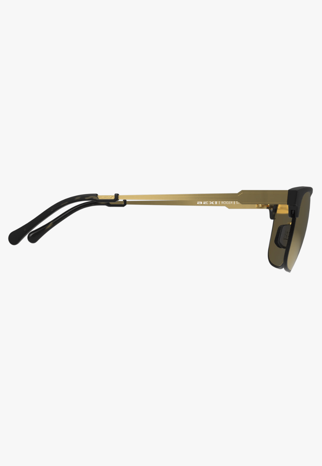BEX ACCESSORIES-Sunglasses Black/Gold BEX Roger Sunglasses