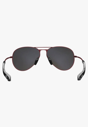 BEX ACCESSORIES-Sunglasses Burgundy/Gold Bex Wesley Sunglasses