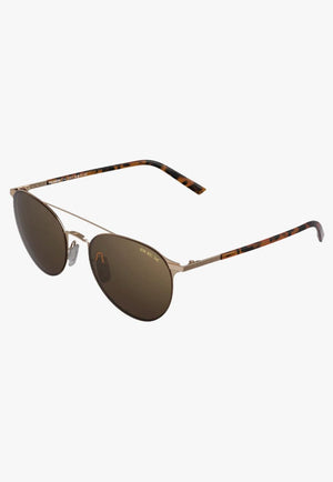 BEX ACCESSORIES-Sunglasses Gold/Brown BEX Demi Sunglasses