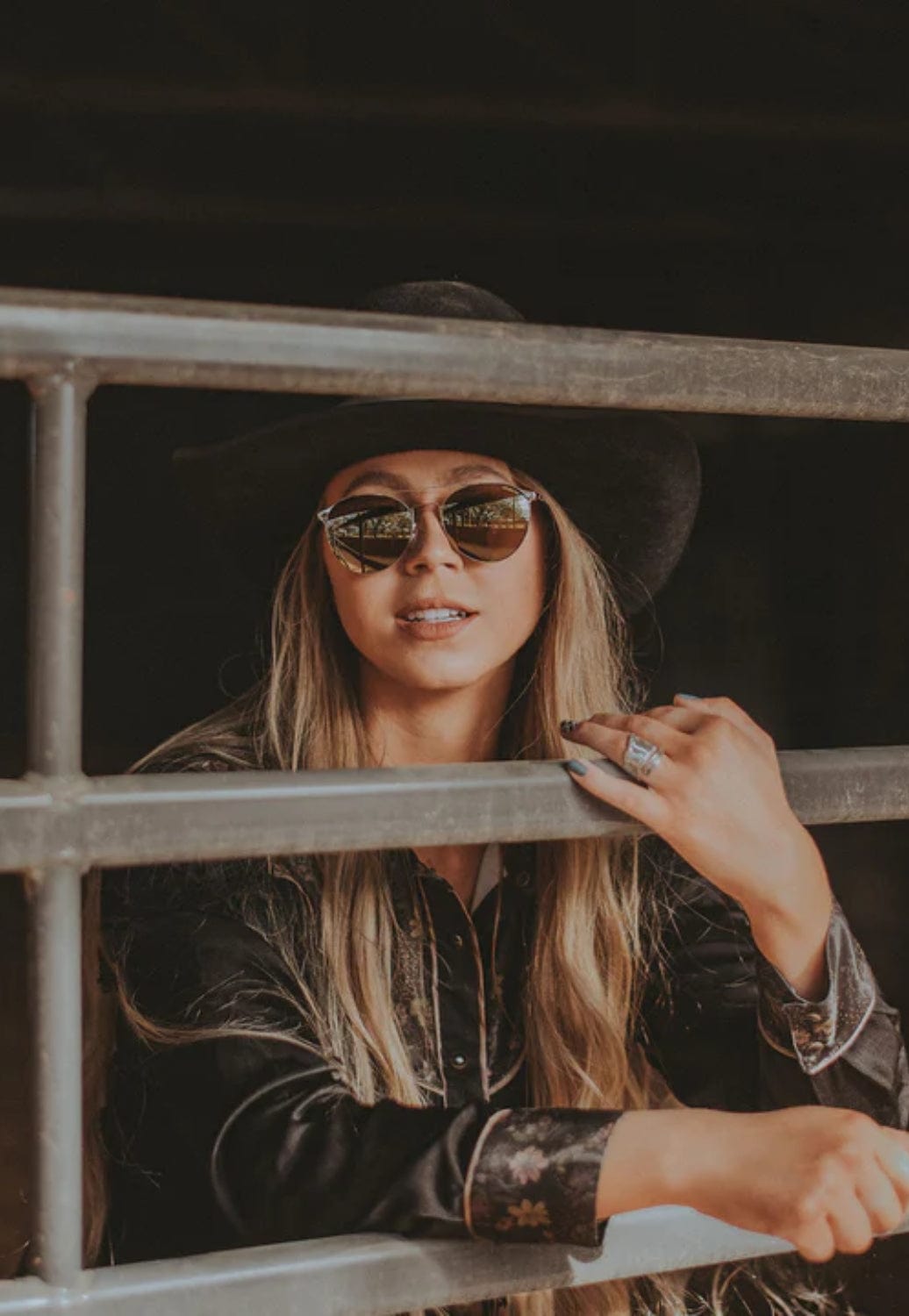 BEX ACCESSORIES-Sunglasses Gold/Brown BEX Demi Sunglasses