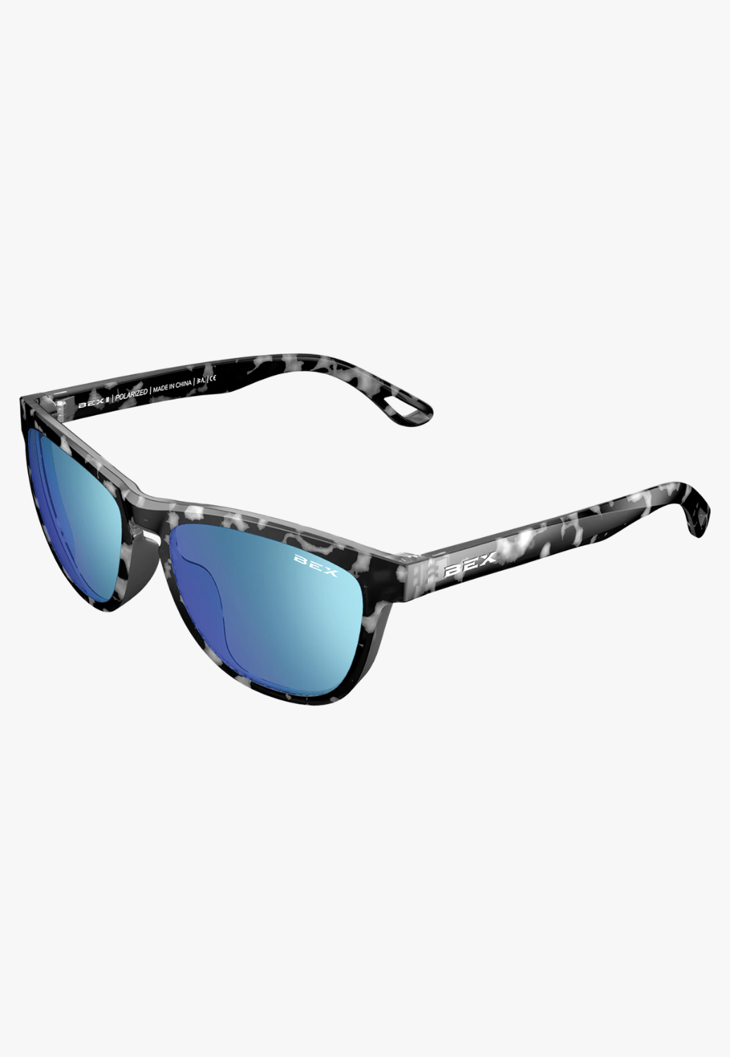 BEX ACCESSORIES-Sunglasses Tortoise Grey/Sky BEX Griz Sunglasses