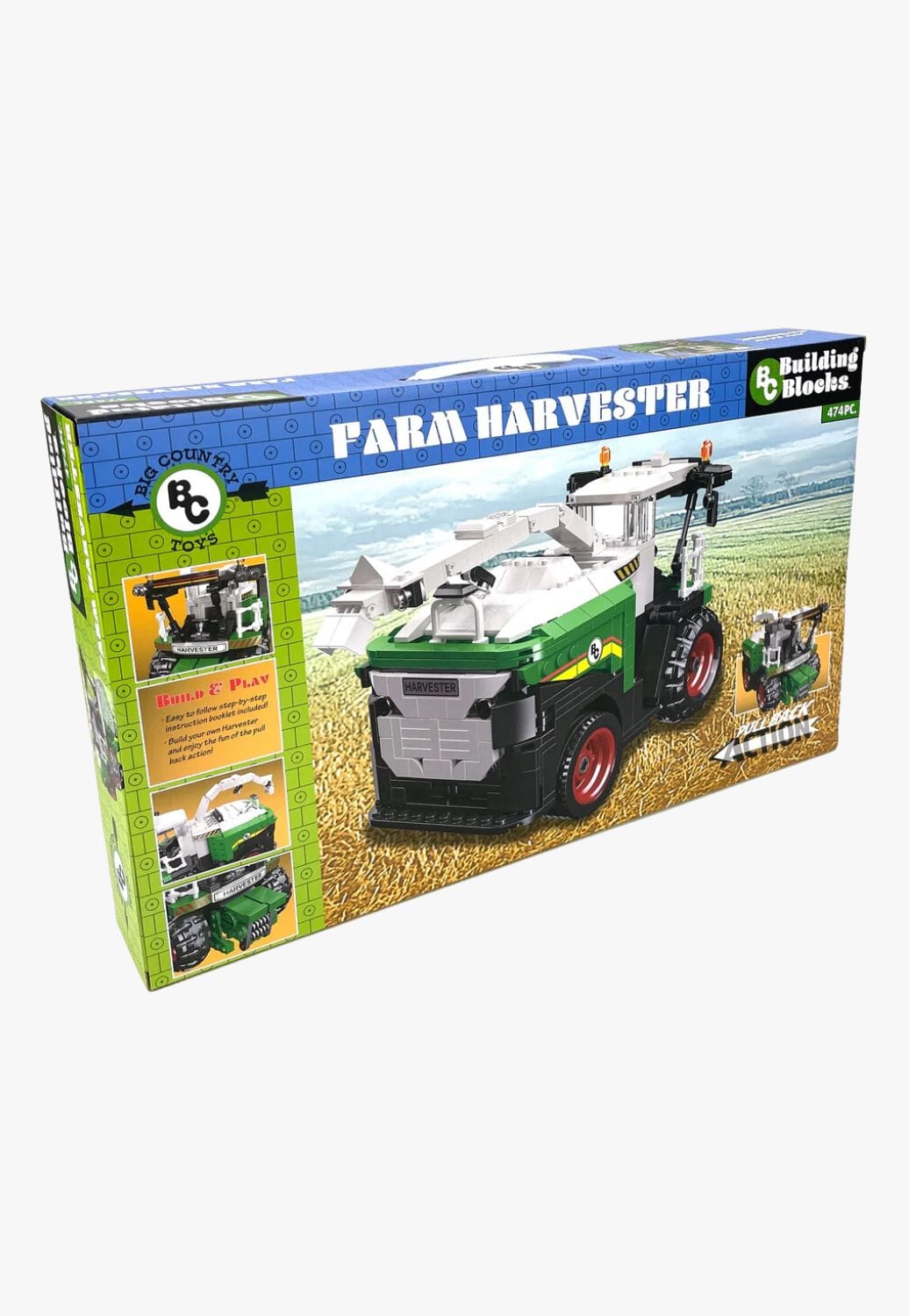 Big Country Toys TOYS Big Country Toys Harvestor Building Blocks