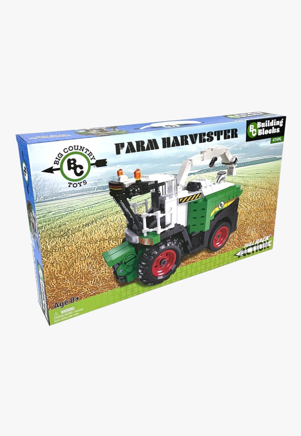 Big Country Toys TOYS Big Country Toys Harvestor Building Blocks