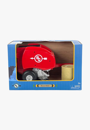Big Country Toys TOYS Red Big Country Toys Hay Baler