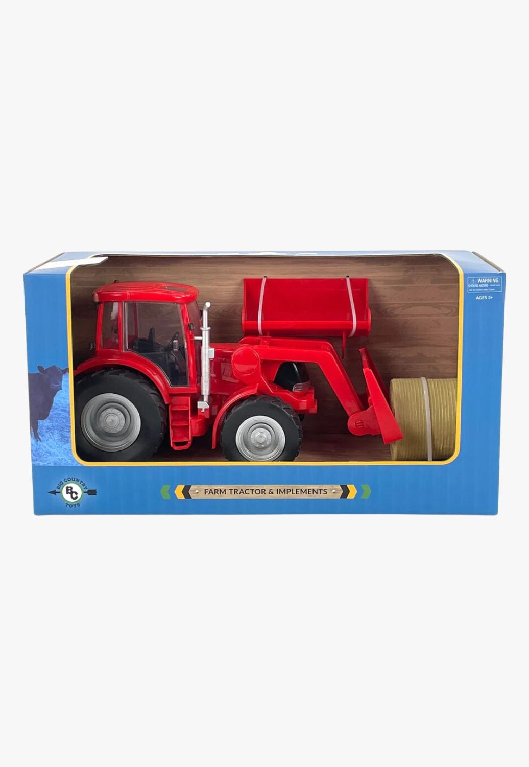 Big Country Toys TOYS Red Big Country Toys Tractor & Imprements