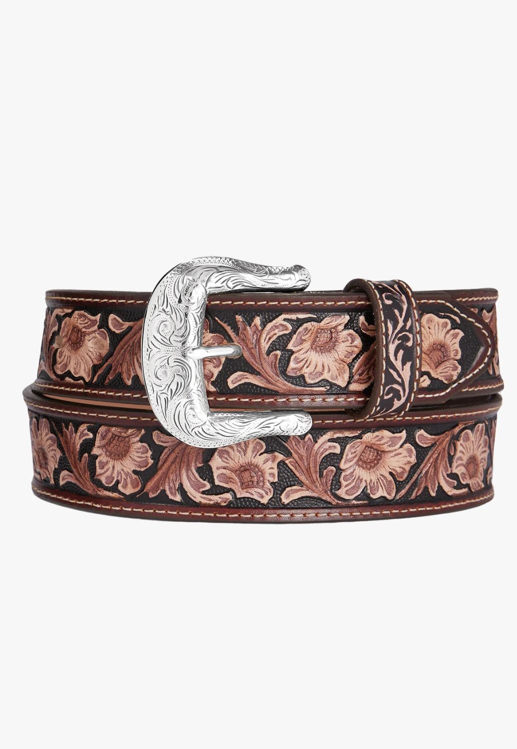 Brighton CLOTHING-Mens Belts & Braces Justin Mens Bonanza Trail Belt