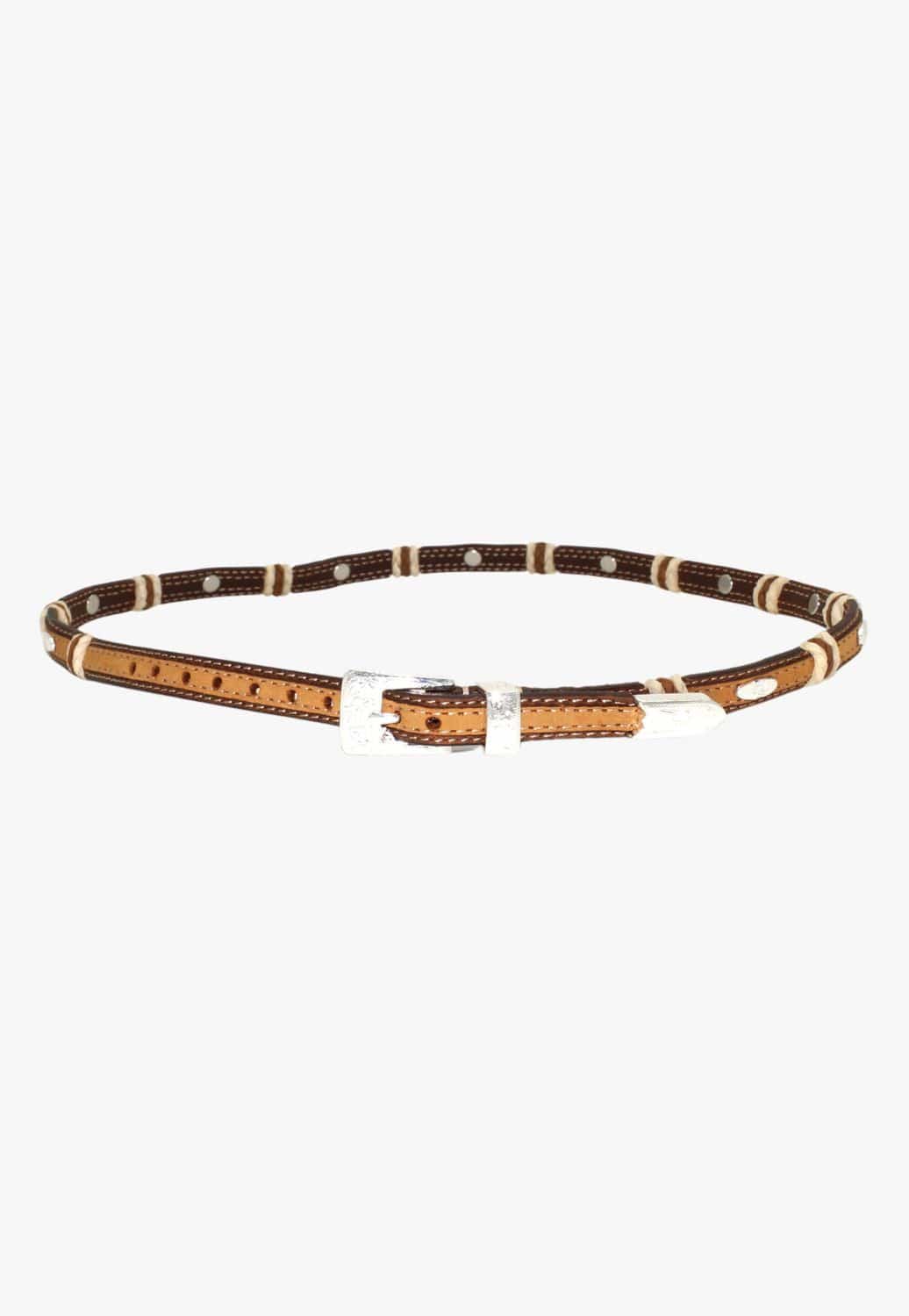 Brighton ACCESSORIES-Hat Bands OS / Tan Justin Stockyard Hatband