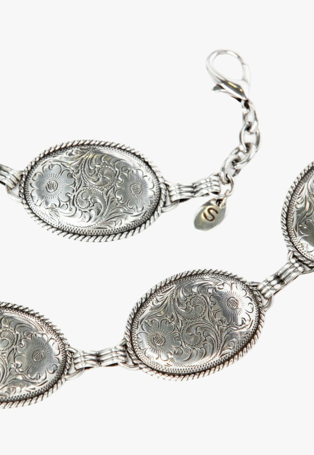 Brighton CLOTHING-Womens Belts Tony Lama Womens Nicole Concho Link Belt