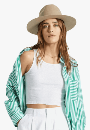 Brixton HATS - Felt Brixton Cohen Cowboy Hat